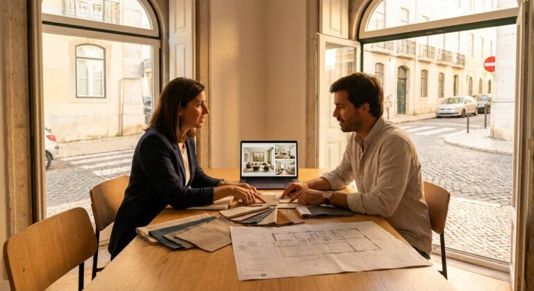 Como escolher um designer de interiores em Portugal