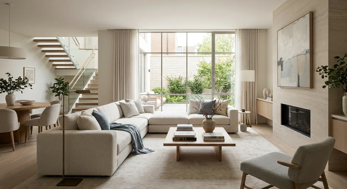 Furnishing a townhouse in Portugal: plan every floor