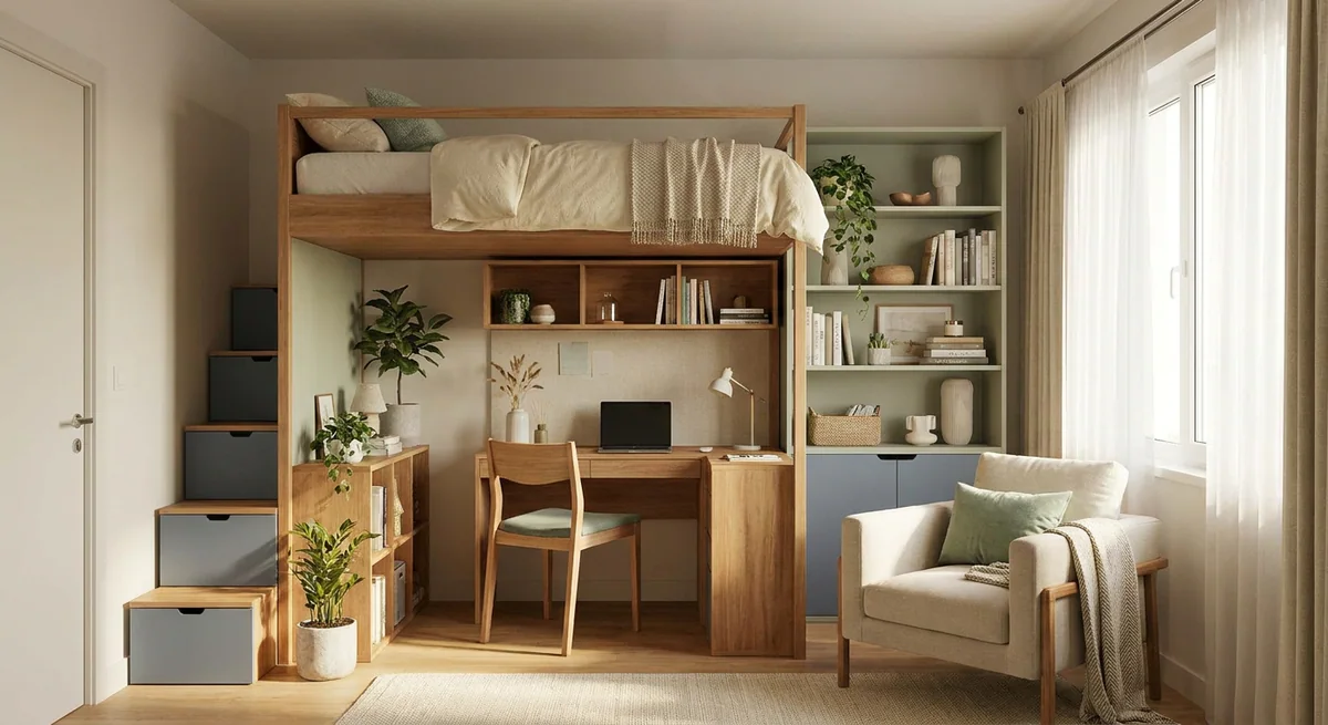 Small apartment layout: make space work for daily life