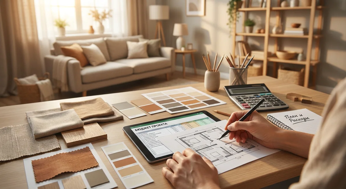 Controlar o orçamento do projeto e das compras de mobiliário